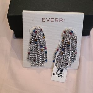 NWT Everri Rainbow Chandelier Earrings